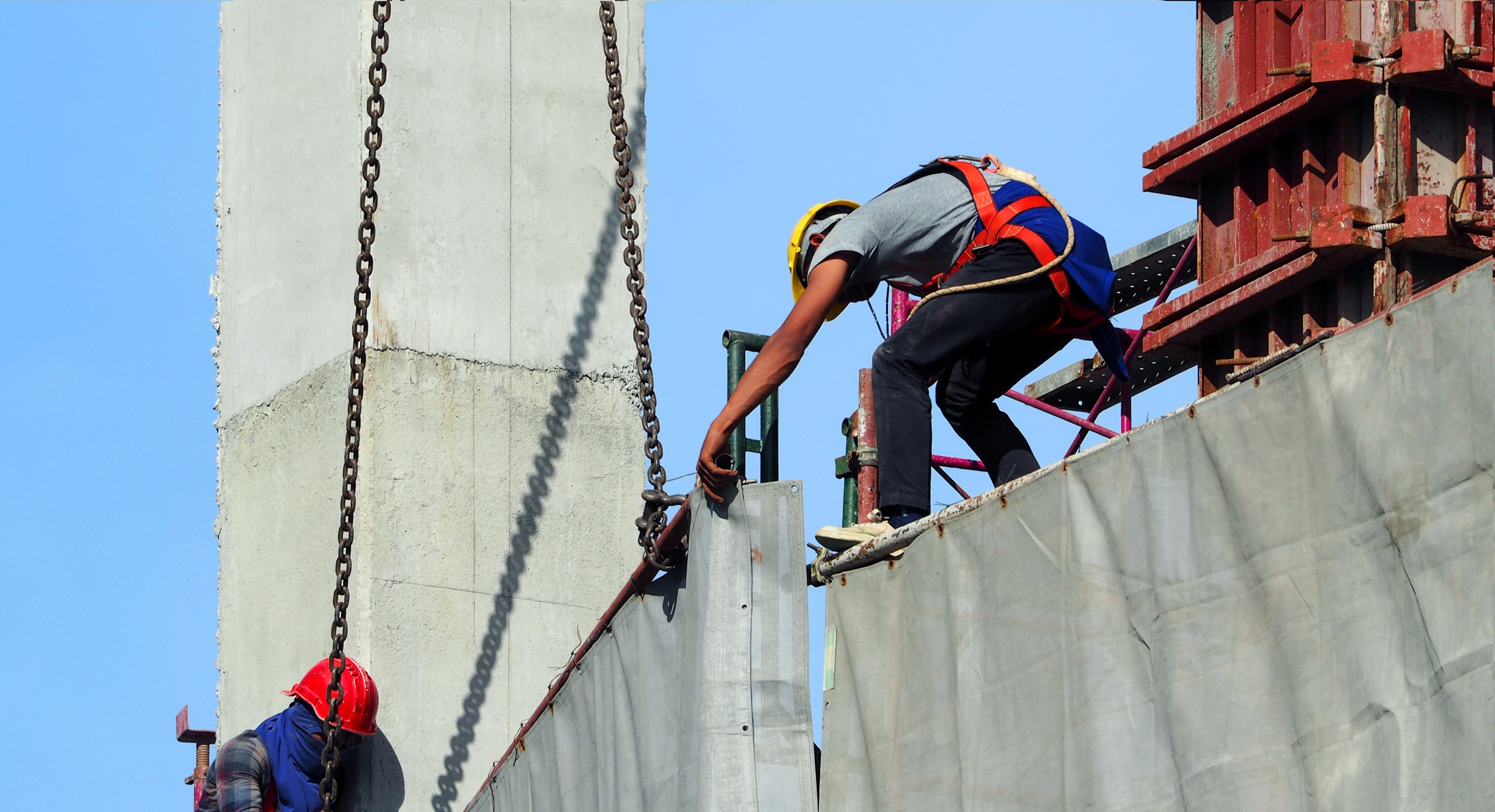 Working at height has many potential risks