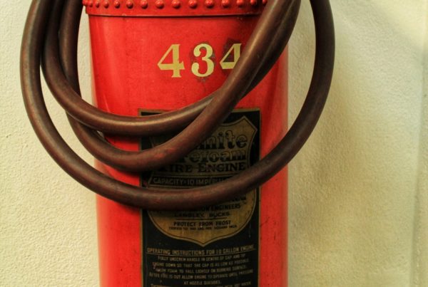 Obsolete Fire Extinguisher