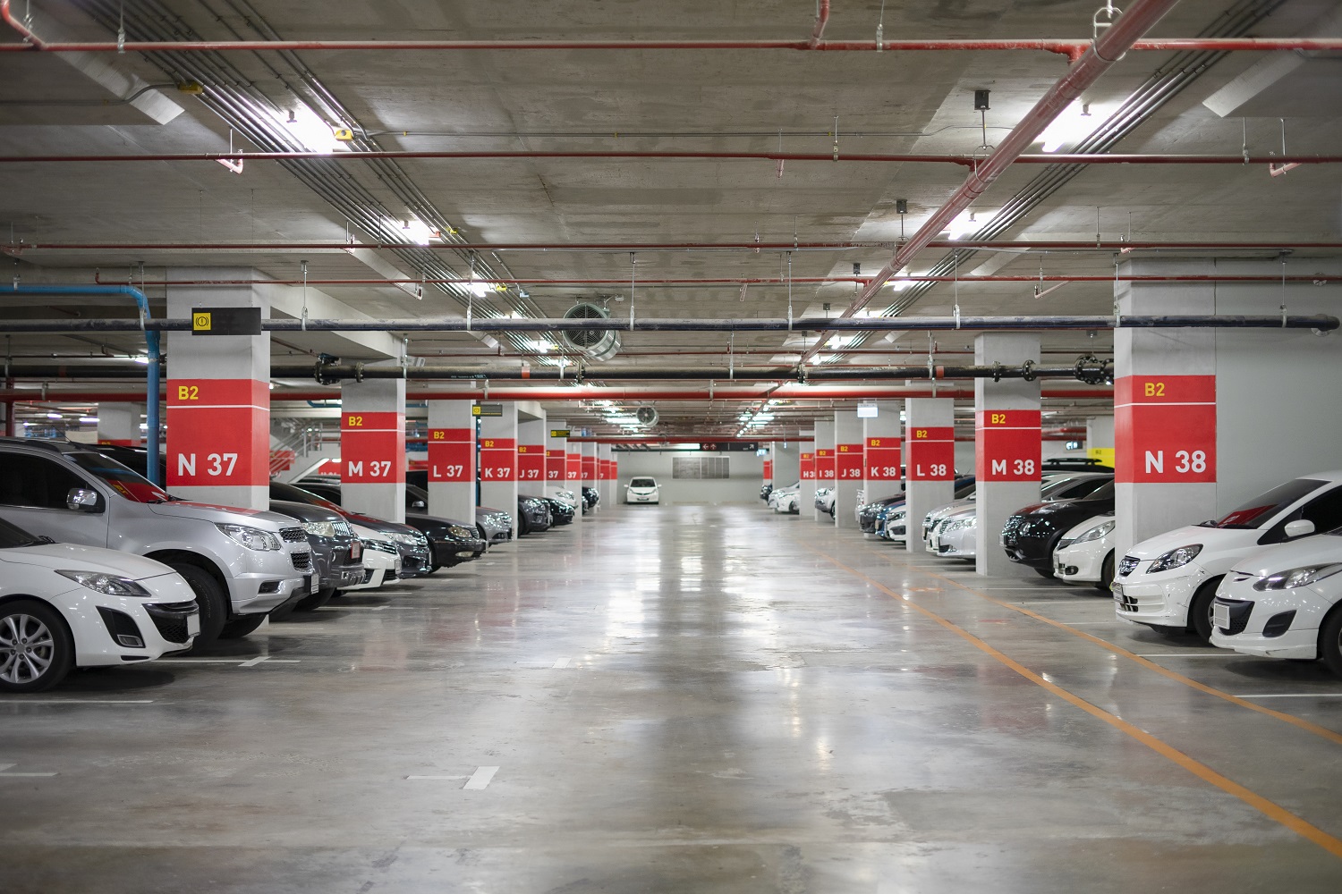 Vehicle Fire Hazards In Parking Lots