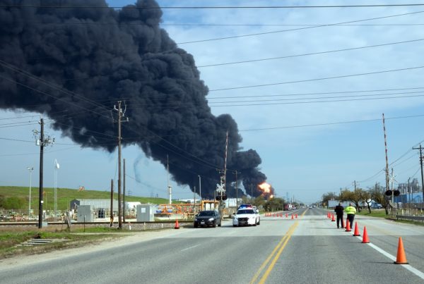 Fire at a Fertilizer Plant