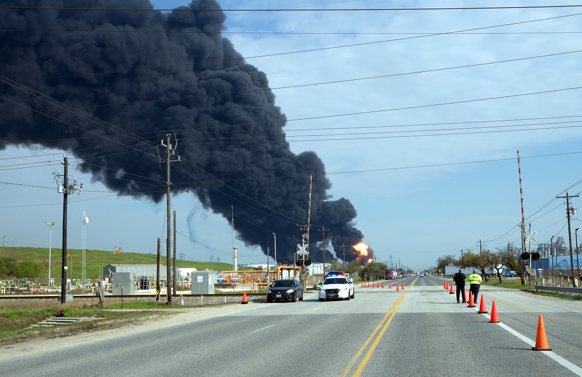 Fire at a Fertilizer Plant in North Carolina